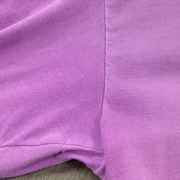 Aviator Nation crop style tee bright Lavender Nashville Tee - Picture 4 of 5